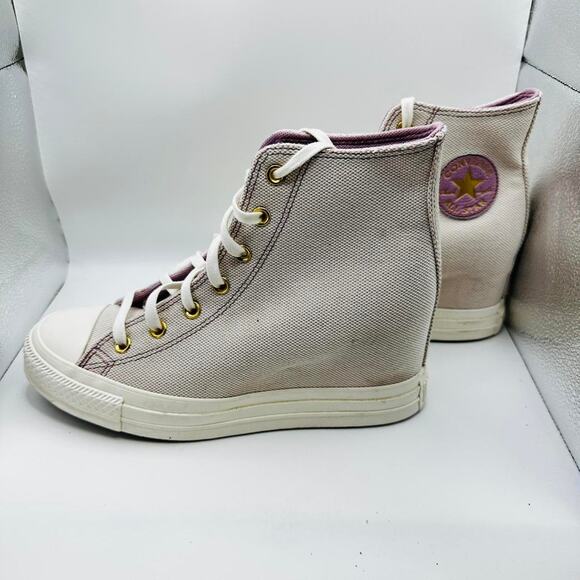 Converse Chuck Taylor All Star Chuck 70 Wedge Hi Sneakers (Women), size 10.5 - Picture 3 of 6